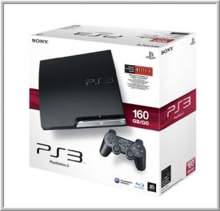 Sony PlayStation 3 160GB Plus 3 Games Extra Controller w Original Box 