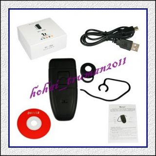 4GB Bluetooth Earbud Earphone Spy Hidden Camera Recorder DVR 
