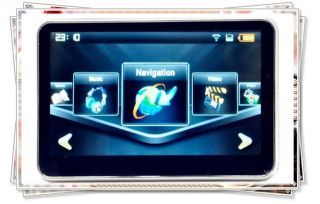 4GB HD 7 GPS Car Navigator Touch Screen 128M CE6 0 Bluetooth AV in FM 