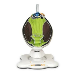 4MOMS Mamaroo Plush Bouncer Rocker Swing Soother Green 4M 005 005 New 