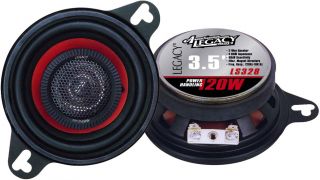   Legacy LS328 3 5 2 Way 120W Car Audio Speakers 120 Watt 3 1 2