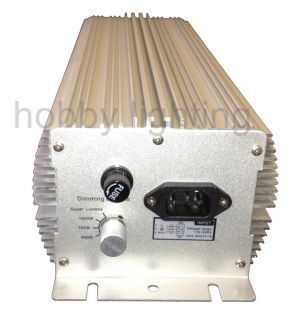 400W 600W 1000W Electronic Dimmable Ballast HPS MH Hydroponic Grow 