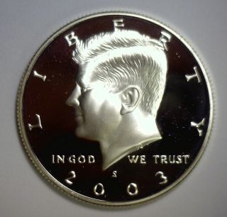 2003 s Kennedy Silver Half Proof 50 Cent Low Mintage