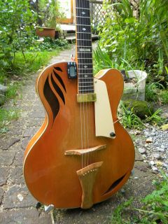 Unique Archtop Jazz Guitars 2000 year old wood