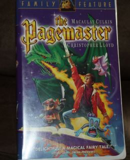 The Pagemaster vhs in VHS Tapes