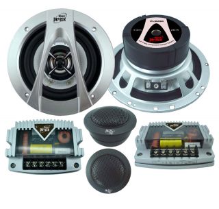   PLDV6K New 6 5 inches 2 Way Component Speaker System 240 Watts