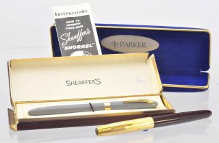 Parker 51 Sheaffer Sentinel Fountain Pens Parker Box