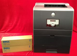 Dell Laser Printer 3100cn 5700 page count 64 MB Memory Capacity