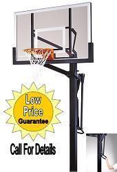Lifetime Mammoth 98856 54 Glass Basketball Hoop Goal