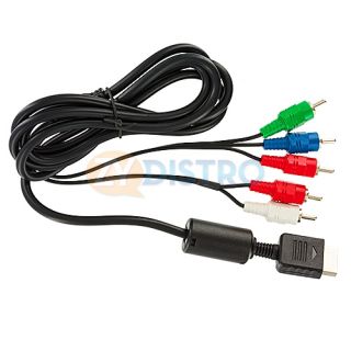 HD 6ft Audio Video AV Cable Cord to RCA for PlayStation 3 PS3 Slim / 2 
