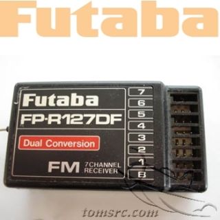includes 1 one futaba r127df dual conversion 7 channel fm receiver 