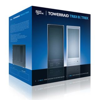 Sans Digital 8 Bay RAID 6 Enclosure Towerraid TR8X BHA