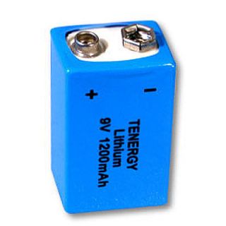 Tenergy 9V Volt Primary Lithium Battery LA522 6F22 1604