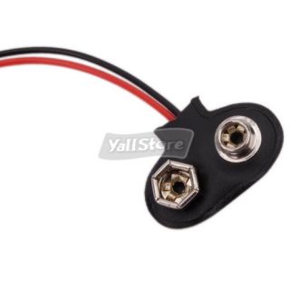 10 Battery Connector 9V Snap Clip Lead Wire BS 2 9 Volt