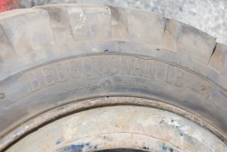 Used 1 Tire Bergougnan lb 28 x 9 15 Pneumatic Forklift Tire Inv 4148 