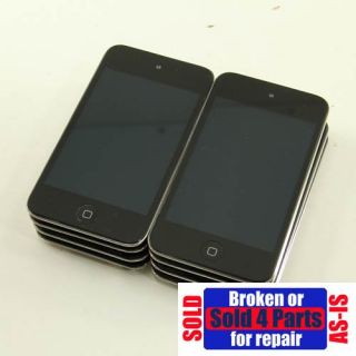 Count as Is Broken Apple iPod 8GB 4th Generation Black Touch for 