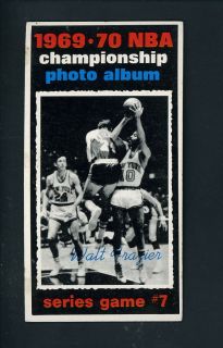 1970 Topps Basketball 171 Walt Frazier Game 7 Lakers vs Knicks NBA 