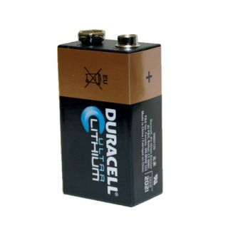 Duracell 9V Ultra Lithium Battery DL1604 6LR61 for Photographic
