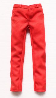 Hot Toys Michael Jackson MJ Thriller Red Slim Pants 1 6