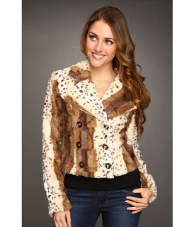 gabriella rocha boren fur cheetah jacket $ 65 00 brigitte