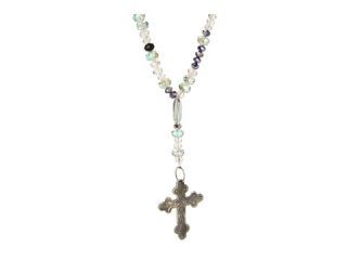 gypsy soule crystal beaded rosary necklace $ 64 99 $