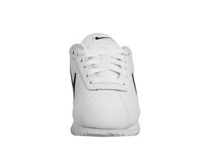 Nike Kids Cortez Leather (Toddler/Youth) White/Black/White    