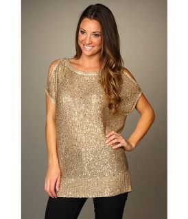 dknyc cold shoulder sequin tunic $ 69 99 $ 99