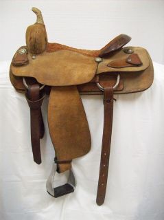Billy Cook 16 Used All Around Western Saddle 7519 Full Quarter Horse 