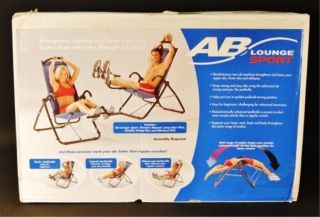 AB Lounge Sport Machine Fitness Quest Never Used