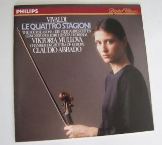 Viktoria Mullova Claudio Abbado Vivaldi Four Seasons CD