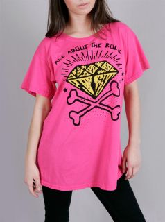 ABBEY DAWN AVRIL LAVIGNE All About The Rock Skull Tee M NWT+ FREE 