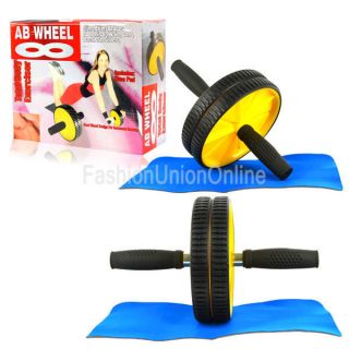 ABS Abdominal Exercise Gym Fitness Machine Wheel Body Strength 