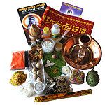 Complete Shiva Pooja Kit w Abhishek 35 Items or So