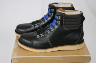 Timberland Boot Company Abington Hiker Sz 12 Mens New Black Leather 