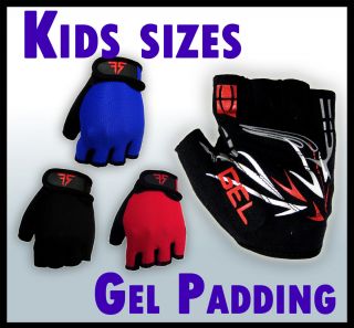 Junior Gel Padded Cycling Gloves – Bike Riding Kids Children Youth 