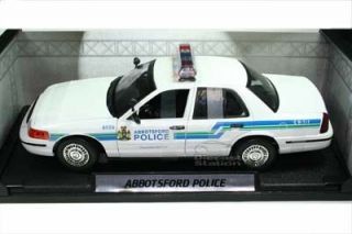 Ford Crown Victoria Abbotsford Police Car 1 18 White