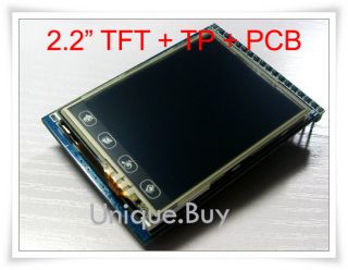 TFT LCD Module + Touch Panel Screen + PCB Adpater + SD Card Cage