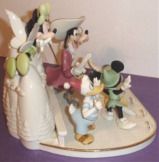 Lenox Disney Mickey Mouse Friends Present A Day in Never Land Limited 