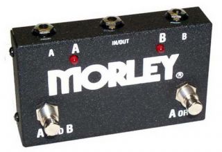 Morley ABY Selector/Combiner/Splitter Guitar Pedal Switch, Select A, B 