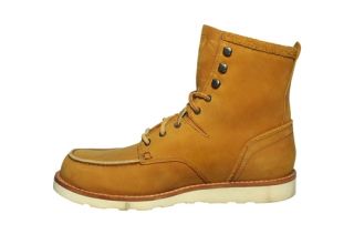 Timberland Mens Boots Abington Light Brown Suede 82586 Sz 8 M
