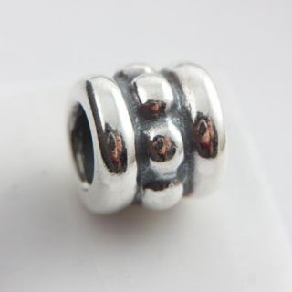 New Authentic Pandora Silver Row Dots Bead Retired 79162