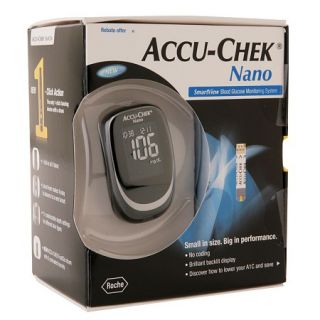 Accu Chek Nano Smartview Blood Glucose Monitoring System
