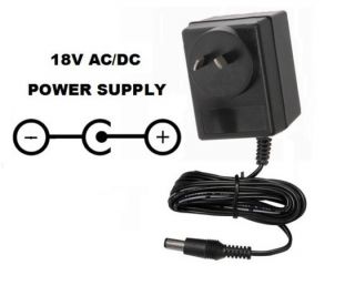 18 Volt 600 MA AC DC Power Supply Adapter 18V 0 6A New