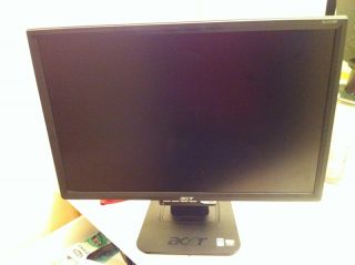 Acer Al 2216W 22 Widescreen LCD Monitor Black Silver