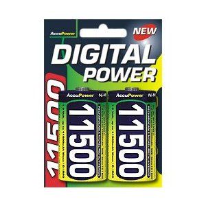 Accupower 11500 D NiMH Rechargeable Battery 2 Pack