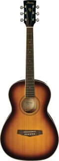 ibanez pn15 parlor acoustic guitar in brown sunburst finish our price 