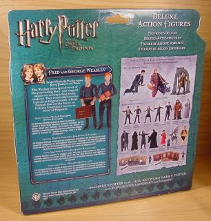 Harry Potter Fred George Weasley Action Figures MIB