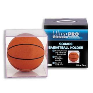  Basketball Square Cube Holder Acrylic Display Case Protection