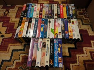 Action Comedy Drama Lot 29 44 VHS Movies Listed