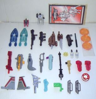  G1 G2 Movie Mixed Weapons Missiles Accessories Parts Lot of 34
